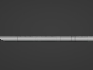 Mandalorian Besbev flute 3D प्रिंट मॉडल