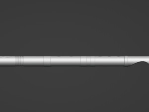 Mandalorian Besbev flute 3D प्रिंट मॉडल