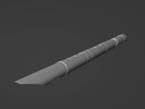 Mandalorian Besbev flute 3D Print Model