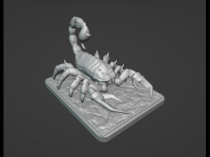 War Scorpion Printable Modelo de Impressão 3D