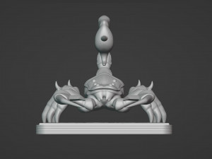 War Scorpion Printable Modelo de Impressão 3D