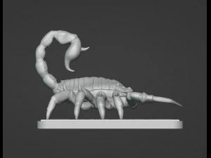 Oorlogsschorpioen afdrukbaar 3D printmodel