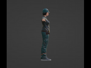 Female Plumber Modelo de Impressão 3D