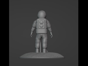 Astronaut man on the moon 3D प्रिंट मॉडल