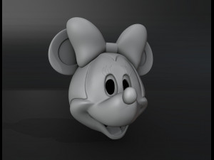 Minnie Mouse Helmet Printable Modelo de impresión 3D