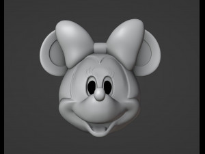 Minnie Mouse Helmet Printable 3D-Druckmodell