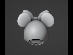 Minnie Mouse Helmet Printable 3D-Druckmodell