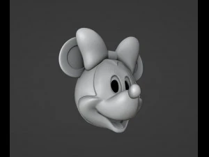 Minnie Mouse Helmet Printable 3D Print Model