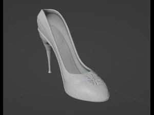 Salto alto para impress&atilde;o Modelo de Impressão 3D