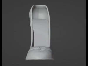 Salto alto para impress&atilde;o Modelo de Impressão 3D
