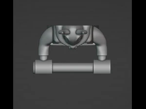 Bugs Bunny Toilet Paper Holder 3D Print Model