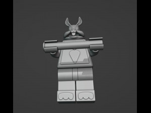 Bugs Bunny Toilet Paper Holder 3D Print Model