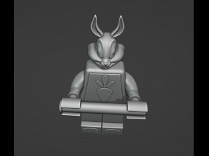Bugs Bunny Toilet Paper Holder 3D Print Model