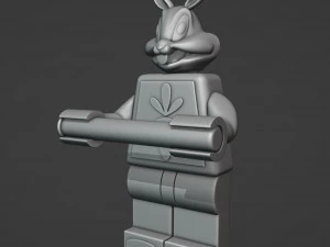 Bugs Bunny Toilet Paper Holder 3D Print Model