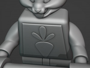 Bugs Bunny Toilet Paper Holder 3D Print Model
