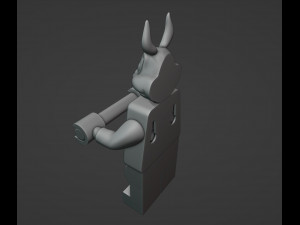 Bugs Bunny Toilet Paper Holder 3D Print Model