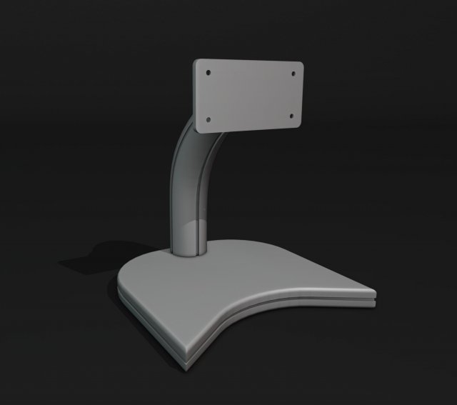 Monitor Stand Mount 1 3D-Druckmodell .c4d .max .obj .3ds .fbx .stl .blend 