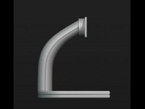 Monitor Stand Mount 1 3D-Druckmodell