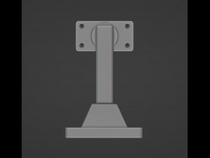 Monitor Stand Mount 3 3D Print Model