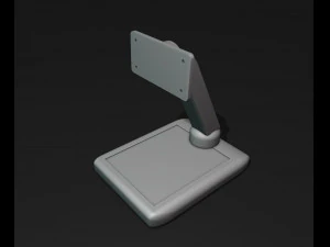 Monitor Stand Mount 5 3D Print Model