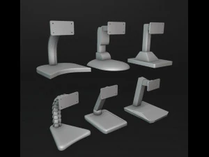 Soporte para monitor 6 Modelo de impresión 3D