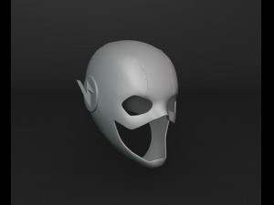 The Flash Helmet 3D Print Model