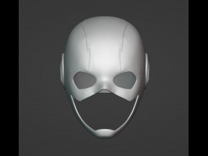 The Flash Helmet 3D Print Model