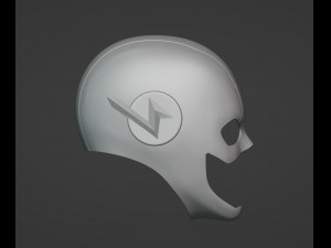 The Flash Helmet 3D Print Model