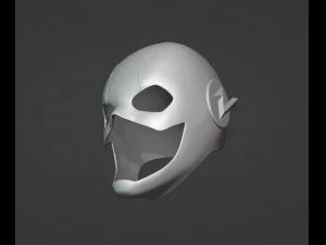 The Flash Helmet 3D Print Model