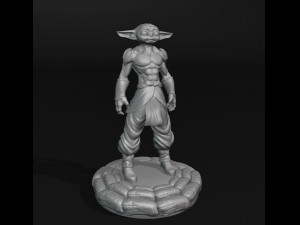 Muscular Baby Yoda - Grogu 3Dプリントモデル