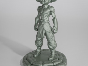 Muscular Baby Yoda - Grogu 3D-printmodel