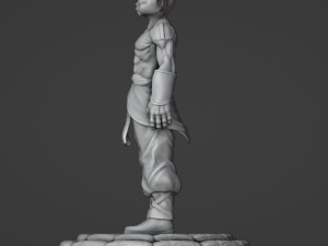 Muscular Baby Yoda - Grogu 3D-printmodel