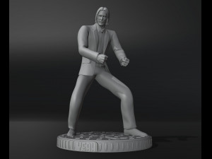 John Wick 3D Print Model