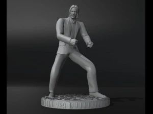 जॉन विक 3D प्रिंट मॉडल