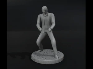 John Wick 3D Print Model