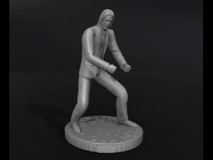 John Wick 3D Print Model