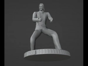 John Wick 3D Print Model