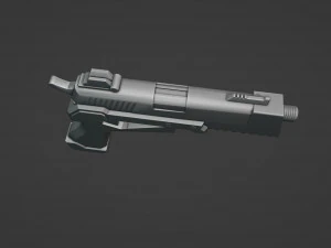 Futuristic Weapon 3D Print Model