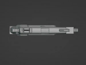 Futuristic Weapon 3D Print Model