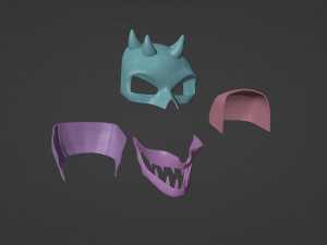 Devil Helmet Model do druku 3D