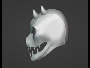 Devil Helmet 3D Print Model