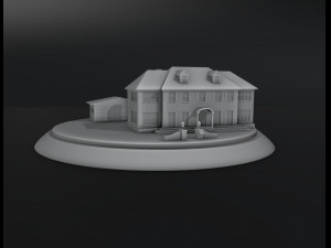 Home Alone House Garage Modèles 3D en vedette