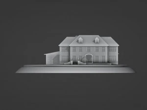 Home Alone House Garage 3D Print Model
