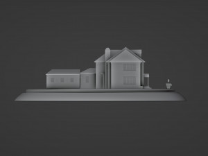 Home Alone House Garage Modèles 3D en vedette