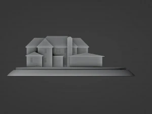 Home Alone House Garage 3D Print Model