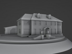 Home Alone House Garage Modèles 3D en vedette