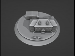 Home Alone House Garage Modèles 3D en vedette