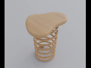 Bouncy Stool 3D Model