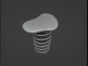 Bouncy Stool 3D Model