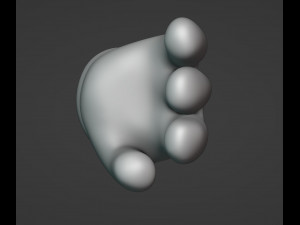 Mickey Mouse Hand Chair 3D 프린트 모델